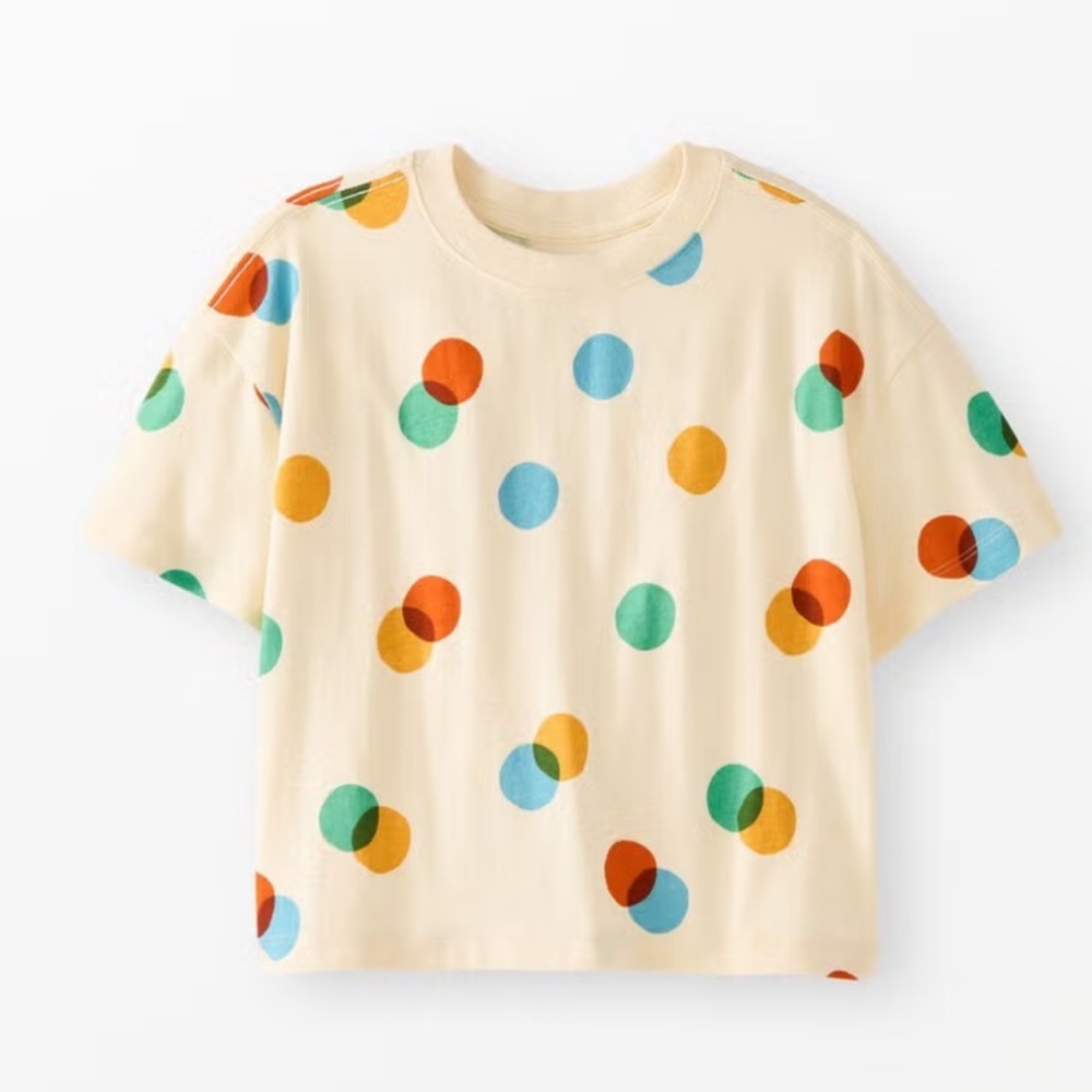 Brand new Hanna Andersson polka dot tee